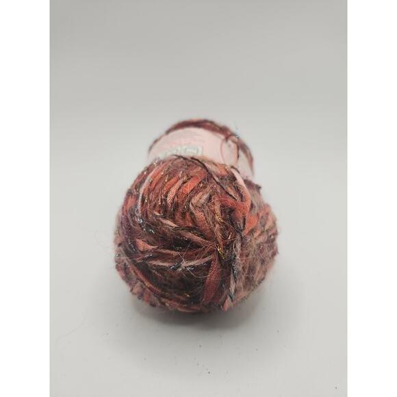 Moda Dea Gleam Yarn Fire Agate Bulky 5 Mohair Blend Novelty 50g 76 yds Skein - Picture 6 of 8